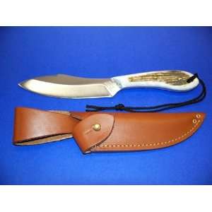  Grohmann Knives Staghorn Handle Survival Knife Stainless 