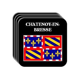  Bourgogne (Burgundy)   CHATENOY EN BRESSE Set of 4 Mini 