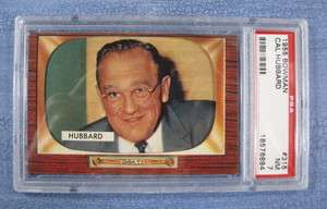 1955 Bowman, #315 Cal Hubbard, Umpire, PSA 7   NM  