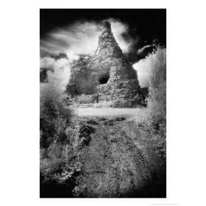 The Pyramid of Couhard, Autun, Burgundy, France Places Giclee Poster 
