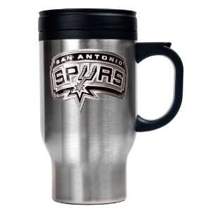  San Antonio Spurs NBA Stainless Steel Travel Mug   Primary 