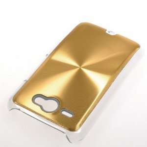   New GOLD ALUMINUM METAL CASE FOR HTC CHACHA Cell Phones & Accessories