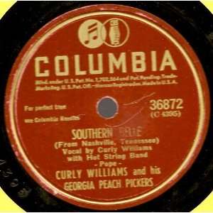  SOUTHERN BELLE / JEALOUS LADY (1945 10 78RPM) CURLY 