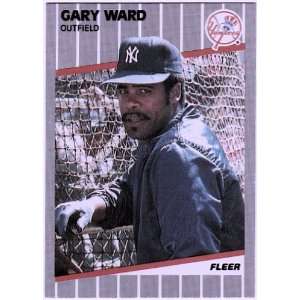 1989 Fleer #273 Gary Ward 