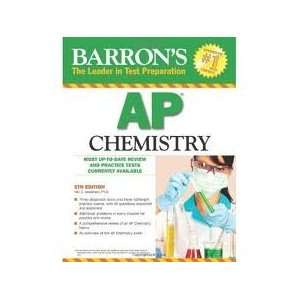  Barrons AP Chemistry 5th (fifth) edition (9780910318075 