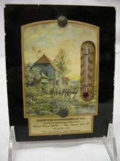 live stock advertising thermometer silhouette muncie in  
