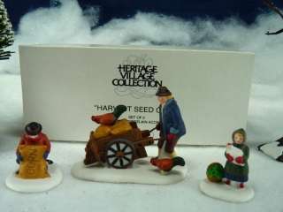 Dept 56 New England Village Harvest Seed Cart (625)  
