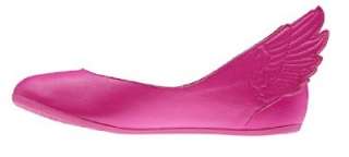   ObyO Jeremy Scott Wings Ballerinas US 6.5 (UK 5) Ballerina Shoes PINK