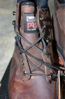 Timberland Pro  Pit Boss 6 Steel Toe Brown Lace Up  
