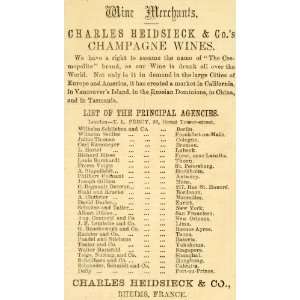   Champagne Wines Alcohol Drinks   Original Print Ad