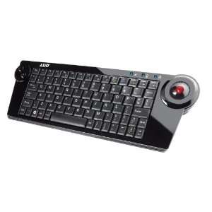  AZIO KB351RT RF 2.4G Wireless Multimedia Keyboard with 