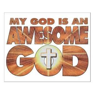  Small Poster My God Is An Awesome God 