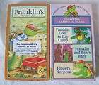 Lot of 2~Franklin (Paulette Bourgeois) videos~5 stories~VHS~LB​DDVA