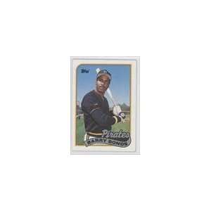  1989 Topps #620   Barry Bonds Sports Collectibles