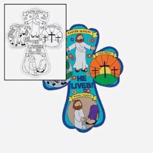 Color Your Own Holy Week Crosses   Craft Kits & Projects & Color Your 