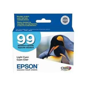 Epson Artisan 837 Light Cyan Ink Cartridge (OEM) 450 Pages 