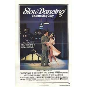  Slow Dancing In the Big City (1978) 27 x 40 Movie Poster 