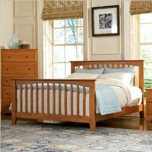 Twin Atlantic Furniture Brooklyn Platform Bed with Matching Footboard 