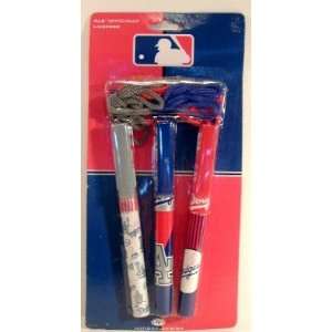  3 Pack Ball Point Rope Pen   Los Angeles Dodgers Office 