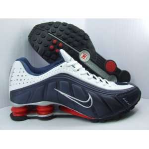Nike Shox R4 Navy, White, Red and Grey Size  12