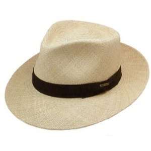   Genuine Panama Straw Retro Hat Mens Size Small 