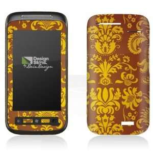  Design Skins for HTC 7 Mozart   Brown Ornaments Design 