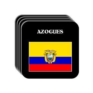  Ecuador   AZOGUES Set of 4 Mini Mousepad Coasters 