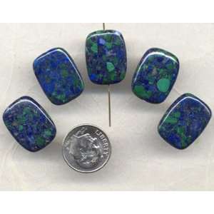  Azurite Malachite Rectangle Bead Arts, Crafts & Sewing