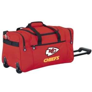  Northpole Kansas City Chiefs NFL Rolling Duffel Cooler 