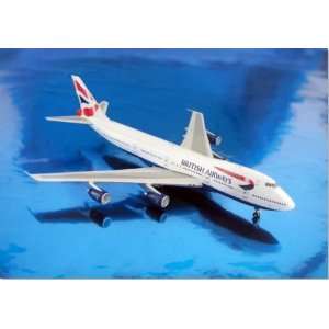   400 British Airways Union B747 200 Model Plane 