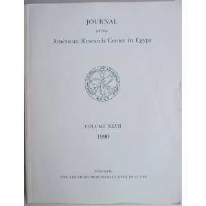   in Egypt (volume XXVII 1990) Various Authors, John L. Foster Books