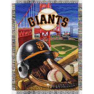  San Franisco Giants Home Field Advantage Throw Blanket 