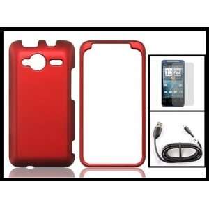  Snap On Hard Skin Case Cover for Sprint HTC Evo Shift 4G Phone 