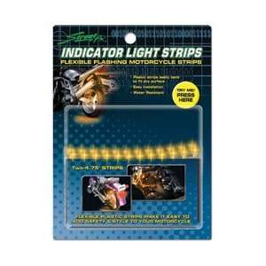  Street Fx Indicator Light Strips Flex Pr/Yel Automotive