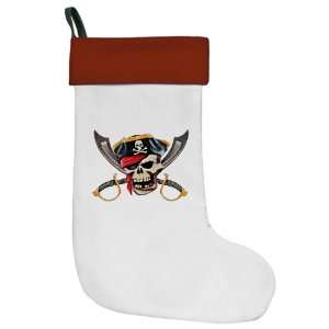   Pirate Skull with Bandana Eyepatch Gold Tooth 