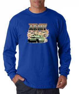 Army M1A2 Apache Scene Long Sleeve Tee Shirt  