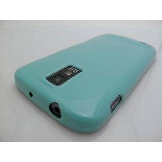 TURQUOISE TPU Gel Rubber Skin Case for Samsung Hercules T989 (Galaxy 