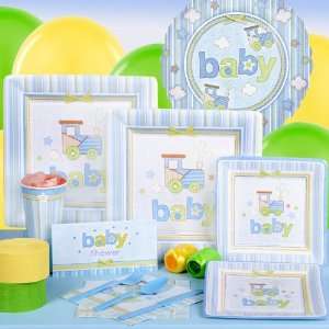   Baby Boy Baby Shower Standard Party Pack for 8 guests 