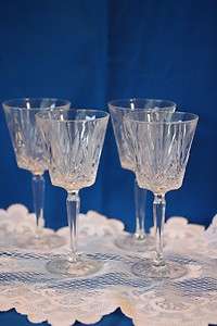 Cristal d Arques/JD Durant VILLEMONT 8 oz. Crystal Water Goblets Set 