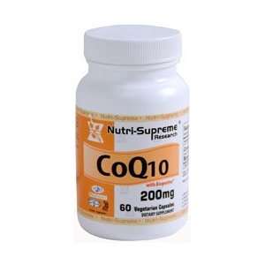 Nutri Supreme Research Coenzyme Q 10 200 Mg.   120 Vegetarian Capsules