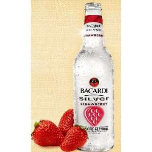  Bacardi Silv Strawberry 6pk Btls Grocery & Gourmet Food