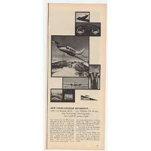  1962 Cessna Turbocharged Skyknight Airplane Print Ad 