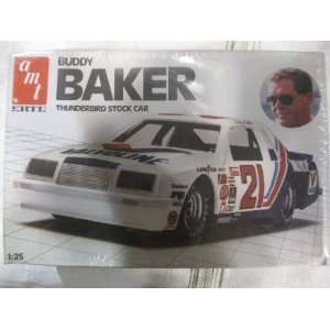  Buddy Baker Thunderbird Stock Car Model Car Kit Toys 