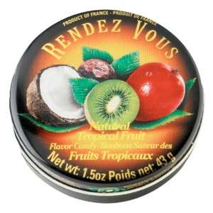 Rendez Vous Tropical Fruit, 12 Count,1.5 Ounce Tin  