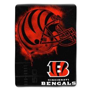  Cincinnati Bengals 60x80 Micro Raschel Blanket Sports 