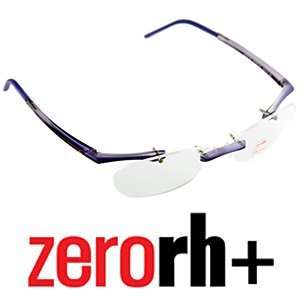  ZERO RH STATUS Eyeglasses Frames Purple Lavender Health 