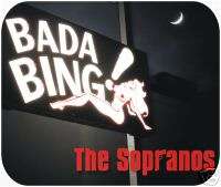 Bada Bing Sopranos Mouse Pad Mousepad Art Unique TV New  
