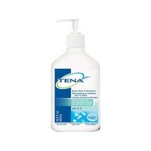  Tena 64365 Body Wash & Shampoo Pump Bottle 16.9 oz 10/Case 