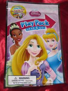 Disney Princess Tangled Grab and Go Activity Play Pack Gift or 