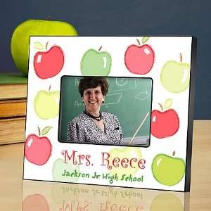  Personalized Happy Apples Teacher Frame